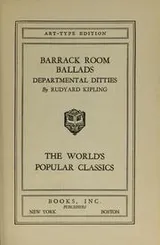 Cover of Departmental ditties and ballads and barrack room ballads