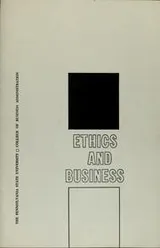 Cover of Ethics and business