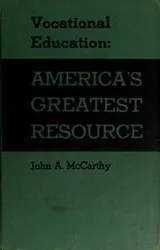 Cover of Vocational education