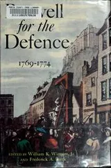 Cover of Boswell for the defence, 1769-1774