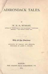 Cover of Adirondack tales