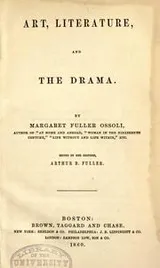 Cover of Art, literature, and the drama
