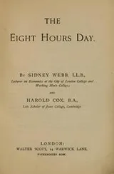 Cover of The eight hours day