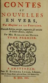 Cover of Contes et nouvelles en vers