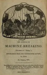 Cover of The article on machine-breaking