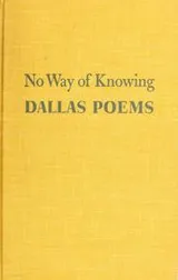 Cover of No way of knowing