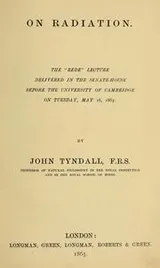 Cover of On radiation