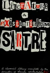Cover of Literature & existentialism