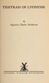 Cover of Tristram of Lyonesse