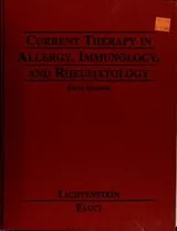 Cover of Current therapy in allergy, immunology, and rheumatology