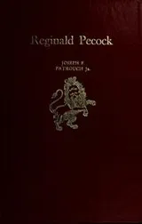 Cover of Reginald Pecock