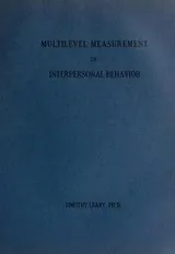 Cover of Multilevel measurement of interpersonal behavior