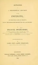 Cover of Outlines of a philosophical argument on the infinite