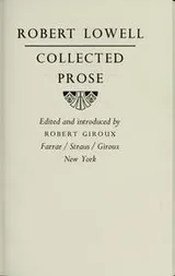Cover of Collected prose