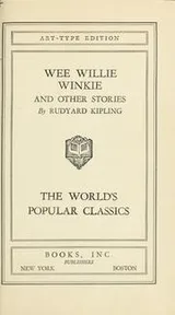 Cover of Wie Willie Winkie, and other stories
