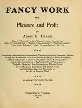 Cover of Fancy work for pleasure and profit