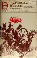 Cover of The red badge of courage, and selected prose and poetry