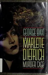 Cover of The Marlene Dietrich murder case