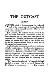 Cover of The outcast