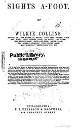 Cover of Sights a-foot