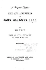 Cover of A Strange Career: Life and Adventure of John Gladwyn Jebb