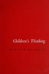 Cover of Children's thinking