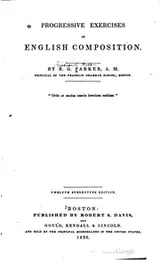 Cover of Progressive exercises in English composition