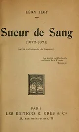 Cover of Sueur de sang