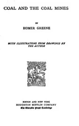 Cover of Coal and the Coal Mines