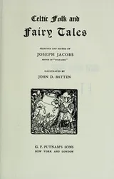 Cover of Celtic folk and fairy tales