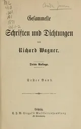 Cover of Gesammelte Schriften und Dichtungen