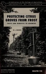 Cover of Protecting citrus groves from frost