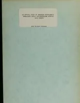 Cover of An optical study of ammonium perchlorate sandwiches with a polybutadiene acrylic acid binder