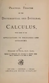 Cover of Practical treatise on the differential and integral calculus