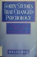 Cover of Forty studies that changed psychology