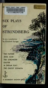Cover of Six plays of Strindberg