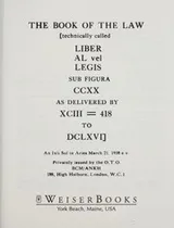 Cover of Book of the Law