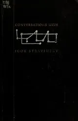 Cover of Conversations with Igor Stravinsky