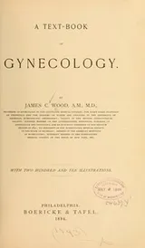 Cover of A text-book of gynecology