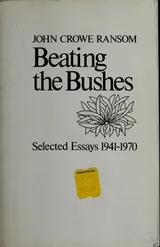 Cover of Beating the bushes