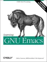 Cover of Learning GNU Emacs