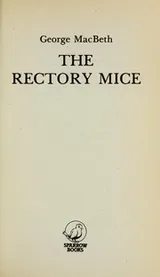 Cover of The rectory mice