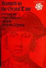 Cover of Boswell on the grand tour
