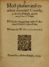 Cover of The Merry Wives of Windsor