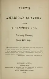 Cover of Views of American slavery