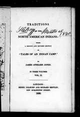 Cover of Traditions of the North American Indians