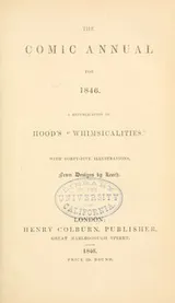 Cover of The comic annual for 1846