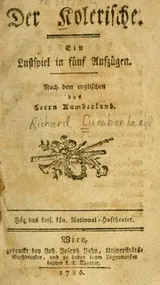 Cover of Der Kolerische