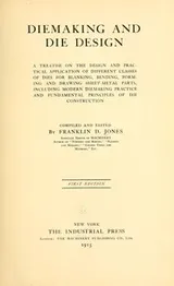 Cover of Diemaking and die design