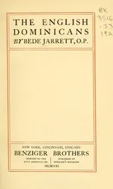 Cover of The English Dominicans